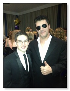 Tom Wyllie North east Singer apparently met Simon Cowell