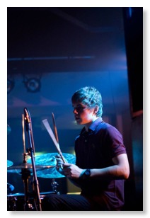 Ed Wyllie drumming for Hakara