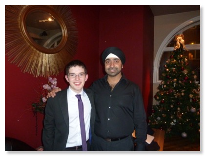 Tom Wyllie and Kulmeet (Bob) Arora