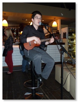 Tom Wyllie North East Singer at Marabini&#39;s 8th June 2012