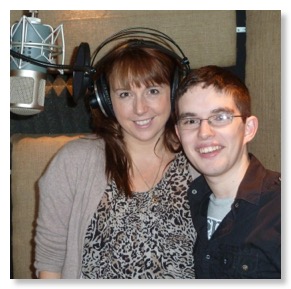 Tom Wyllie recording with Anna Foster Inlay